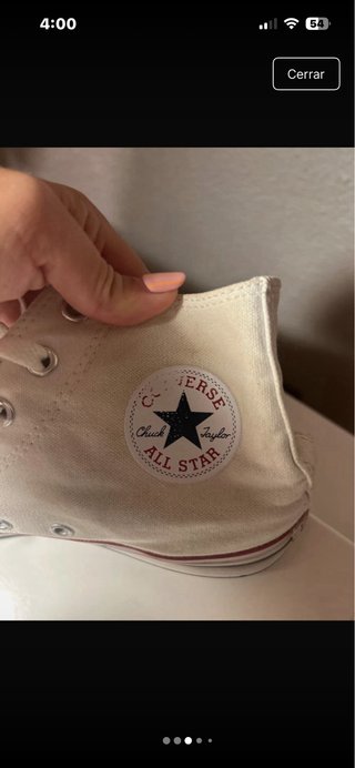 Converse All Star Beige/Blanco