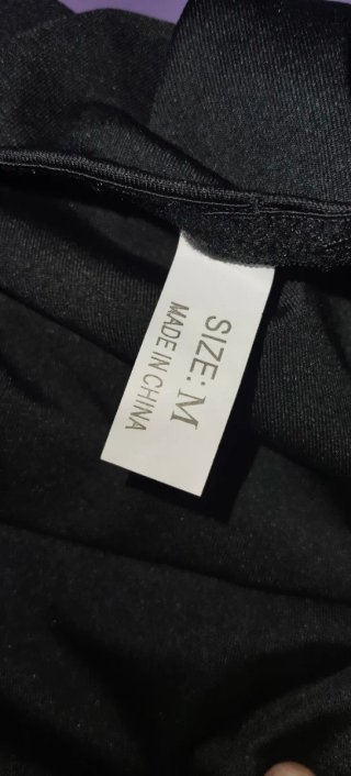 Pantalón Falso Control Caderas Mujer Negro