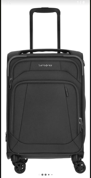 Maleta de viaje Samsonite negra