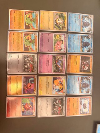 Cartas Pokémon Variadas