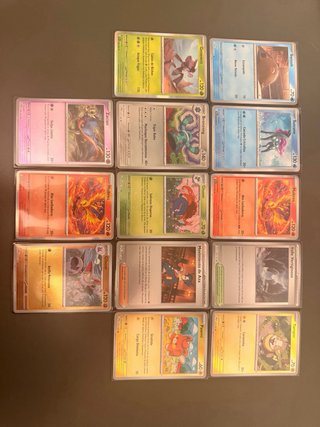 Cartas Pokémon Variadas