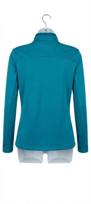 Sudadera Decathlon cuello alto turquesa