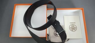 Cinturón Hermès Piel Negro