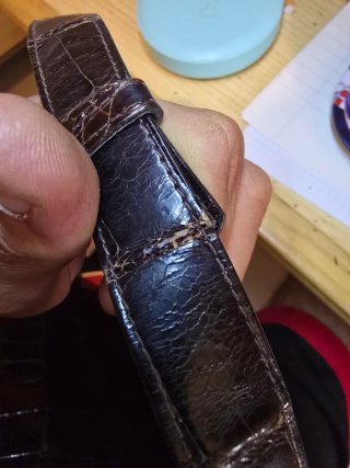 Borsa tracolla vera pelle coccodrillo