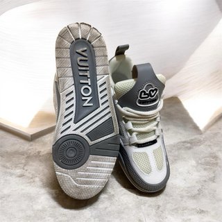 Louis Vuitton LV Skate Zapatillas Grises Blancas