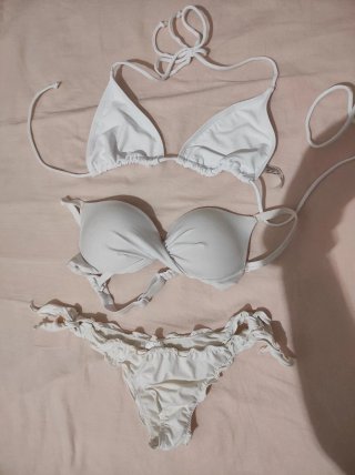Set Bikini Bianco taglia XS