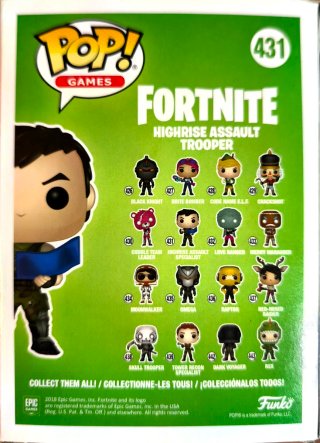 Funko Pop Fortnite Highrise Assault Trooper #431