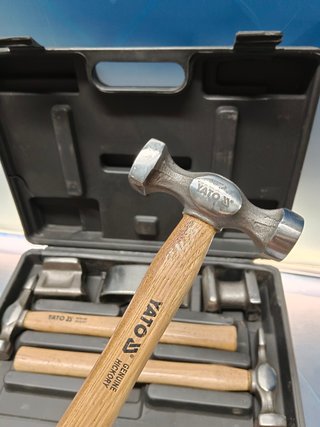 juego de martillos Yato YT-4590 martillo Cromo, Madera