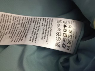 Piumino Karpos blu/grigio