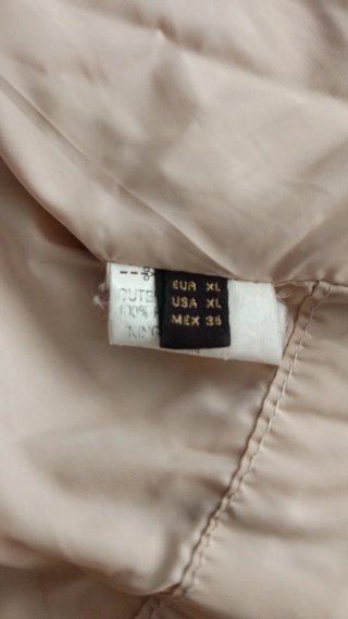 Chaleco Massimo Dutti Beige Mujer XL