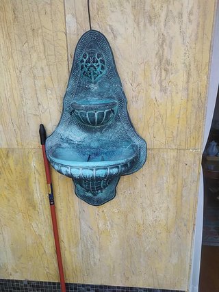Fuente de pared decorativa