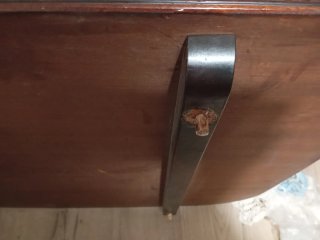 Mesa de caoba para restaurar , siglo XVIII