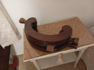 Mesa de caoba para restaurar , siglo XVIII