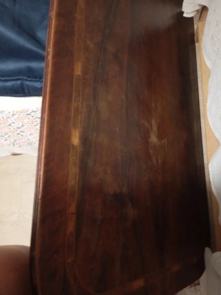 Mesa de caoba para restaurar , siglo XVIII