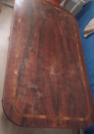 Mesa de caoba para restaurar , siglo XVIII