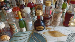 Miniature liquori da esposizione
