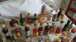 Miniature liquori da esposizione