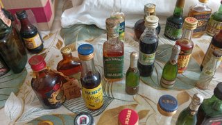 Miniature liquori da esposizione