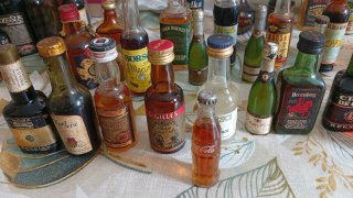 Miniature liquori da esposizione