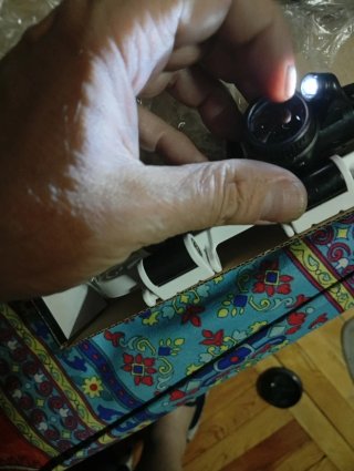 Gafas Lupa LED para Reparación de Relojes