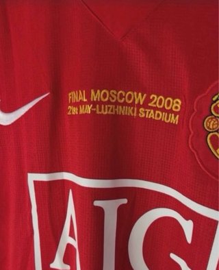 Camiseta M. United Cristiano Ronaldo 2008 Final CL