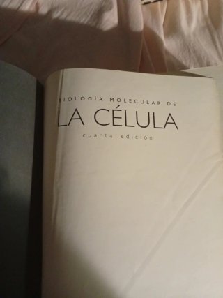 Libro Biología molecular de la célula