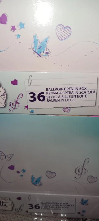 Scatole Penne Disney Violetta 36 pz