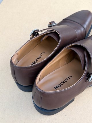 Zapatos Monk Strap double marron Hockerty