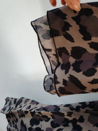 Vestido leopardo glamour