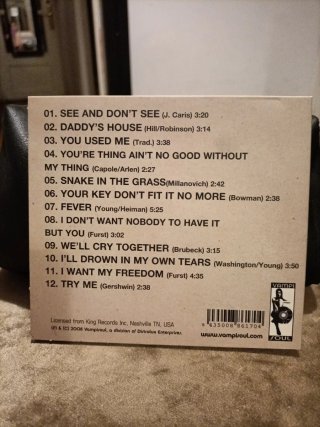 Marie Queenie Lyons Soul Fever CD