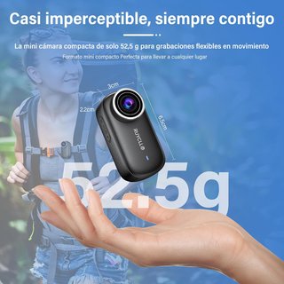 RUYCLLO Body Cam 4K HDR EIS 145° WiFi 64GB 6 Ejes