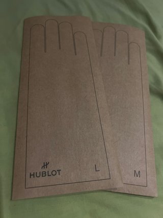 Guantes Hublot Talla L y M Nuevos a estrenar