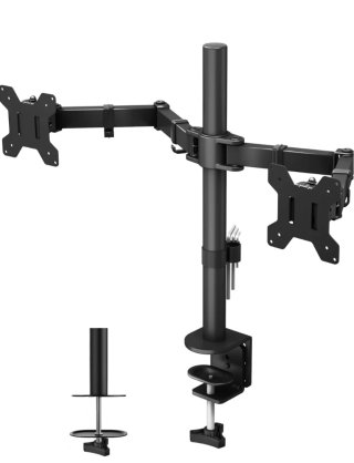Soporte doble para monitores