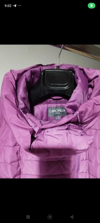 Giubbotto Camomilla tg 44/L rosa acceso
