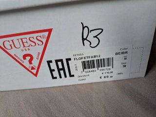 Zapatillas Guess Talla 38