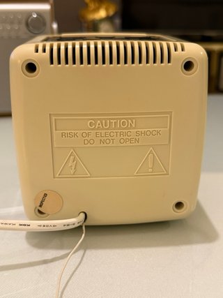 Radio despertador Philips D-3112 vintage