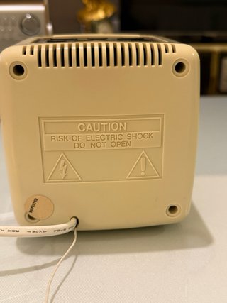Radio despertador Philips D-3112 vintage