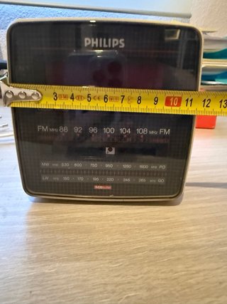 Radio despertador Philips D-3112 vintage