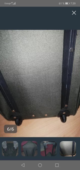 Maleta  bolsa de viaje