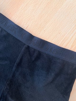 LIQUIDACIÓN: Shorts terciopelo Killstar negros