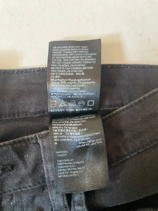 Shorts jeans H&M vita alta 34