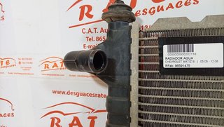 RADIADOR AGUA CHEVROLET MATIZ S