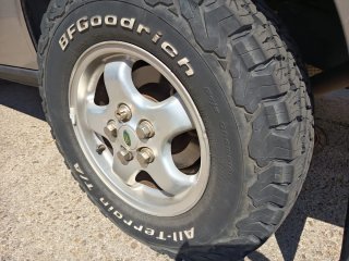 4 Neumáticos BF Goodrich All-Terrain