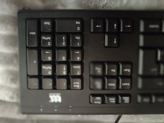 Teclado Ordenador Negro conexión USB
