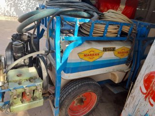 Tanque de fumigar con motor Lombardini