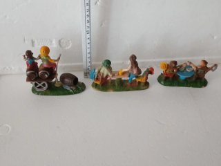 Pastori presepe vintage diorama