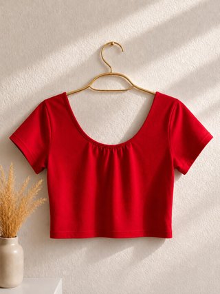 Camiseta roja WILD BOYS estilo sporty