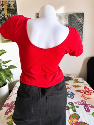 Camiseta roja WILD BOYS estilo sporty