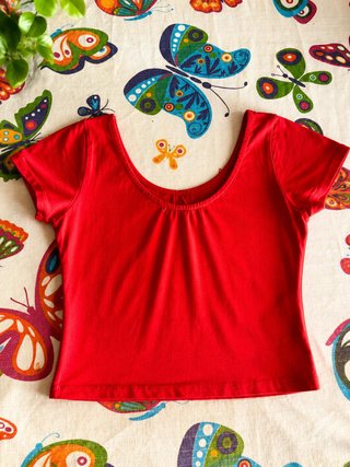 Camiseta roja WILD BOYS estilo sporty