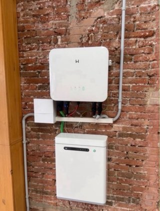Instalación de placas solares, cargadores
